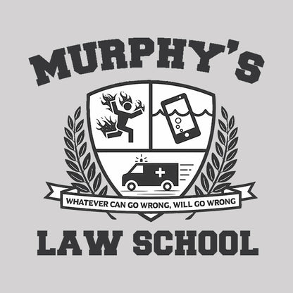 Murphy's Law School Geek T-Shirt