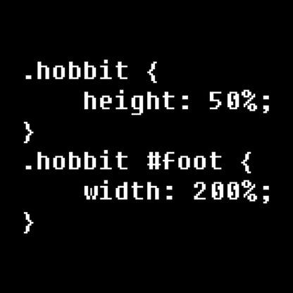 HobbitCode Geek T-Shirt