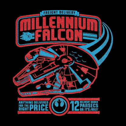 Millennium Falcon Smuggler Service Geek T-Shirt