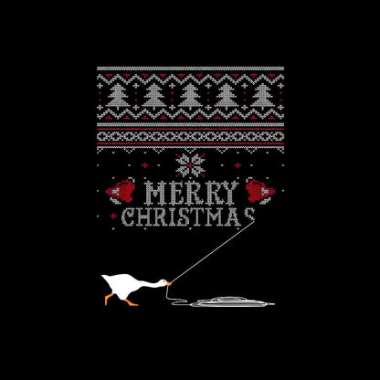 Merry Honked Christmas Funny Honk Goose T-Shirt