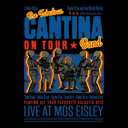 Cantina Band Live At Mos Eisley Nerd T-Shirt