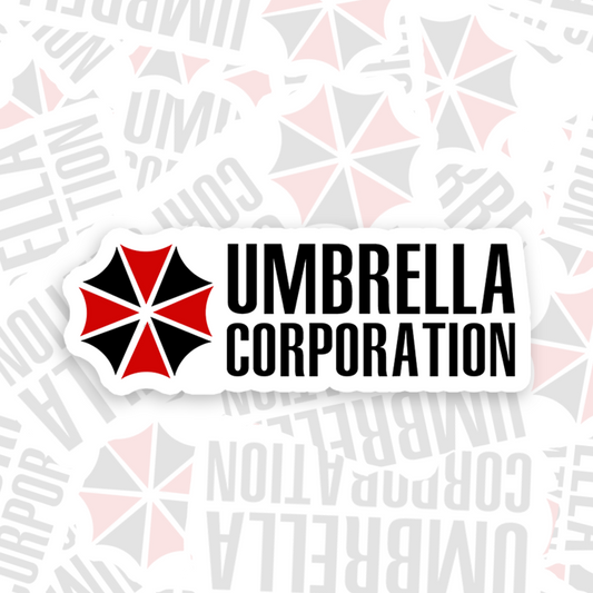 Umbrella Corporation Geek Sticker