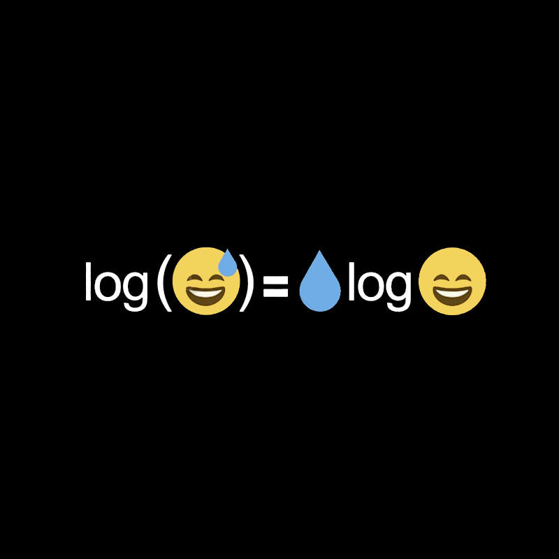 Math Logarithm Meme Joke T-Shirt