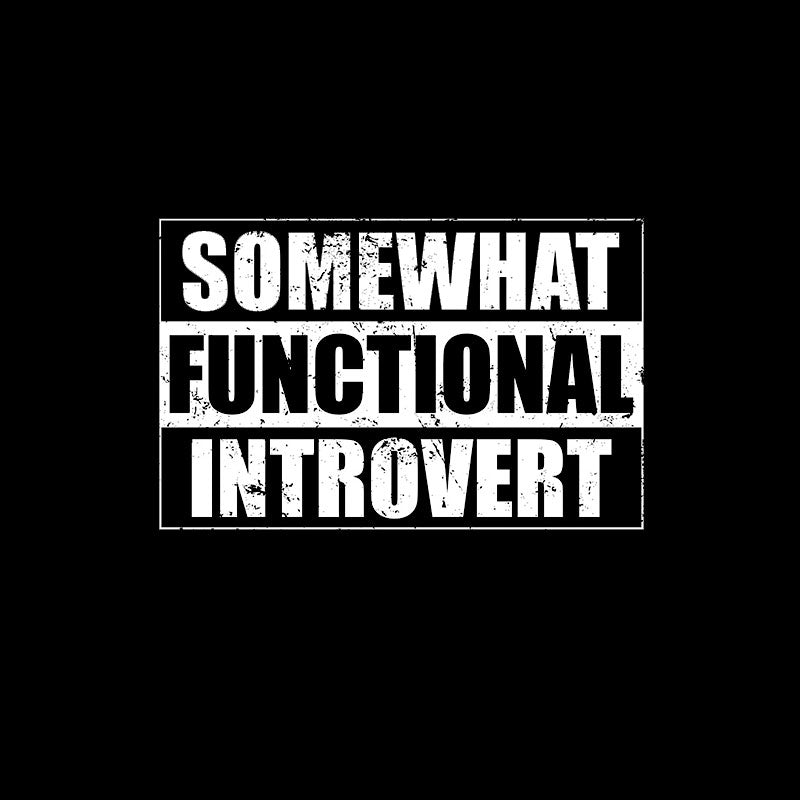 Somewhat Functional Introvert T-Shirt