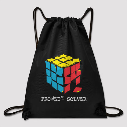 Problem Solver Drawstring Cinch Bag