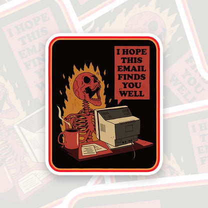 Funny Workplace Geek Sticker