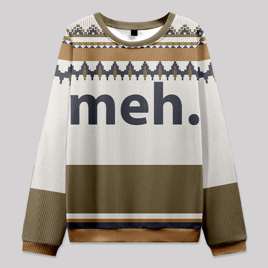 Meh Knit Sweatshirt