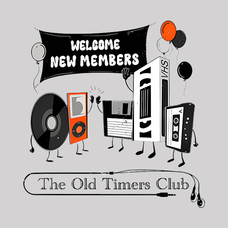 Old Timers Club Geek T-Shirt