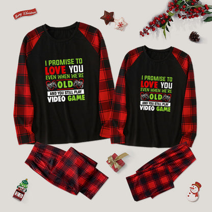 I Promise to Love You Couple Pajama Sets