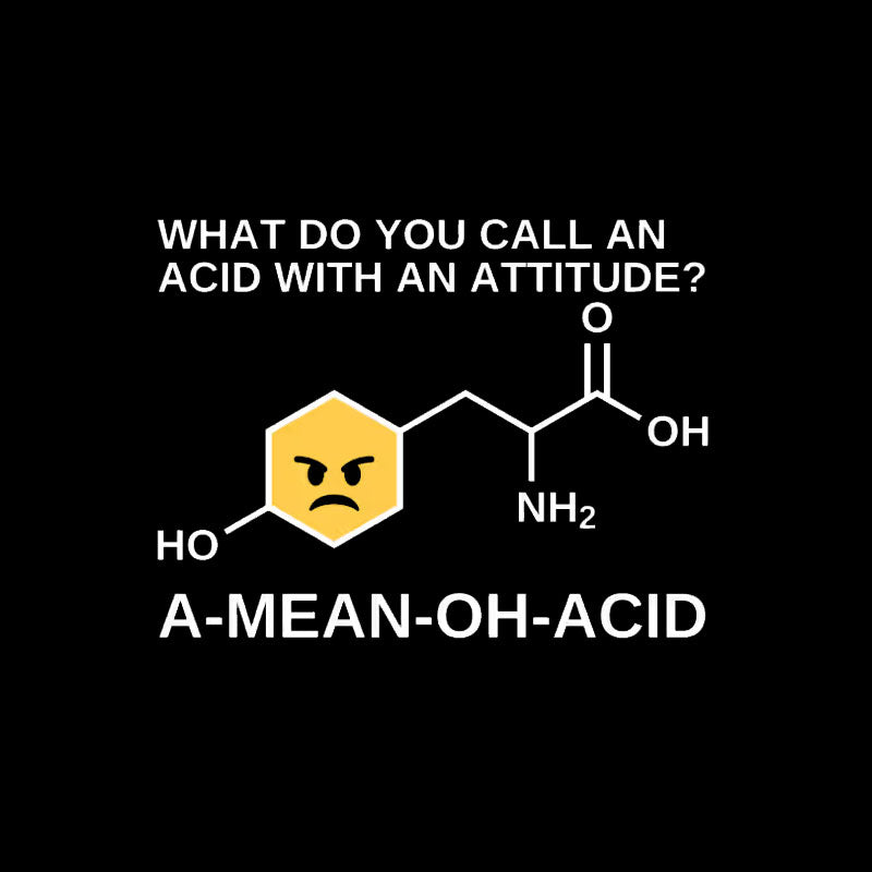 Humor Amino Acid Nerdy Chemistry T-Shirt