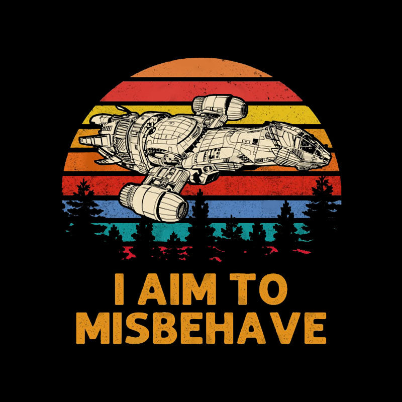 Firefly I Aim To Misbehave T-Shirt