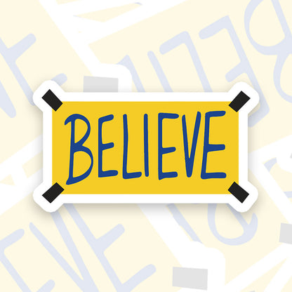 Believe Geek Sticker