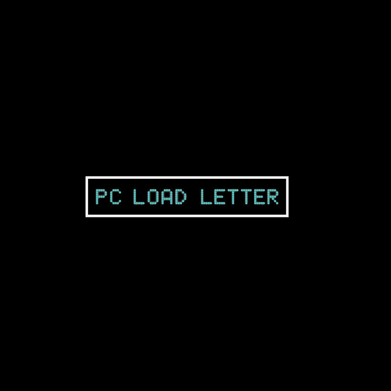 PC Load Letter T-Shirt