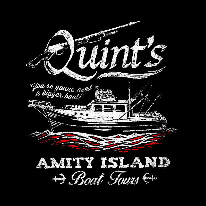 Quint's Boat Tours Jaw Geek T-Shirt