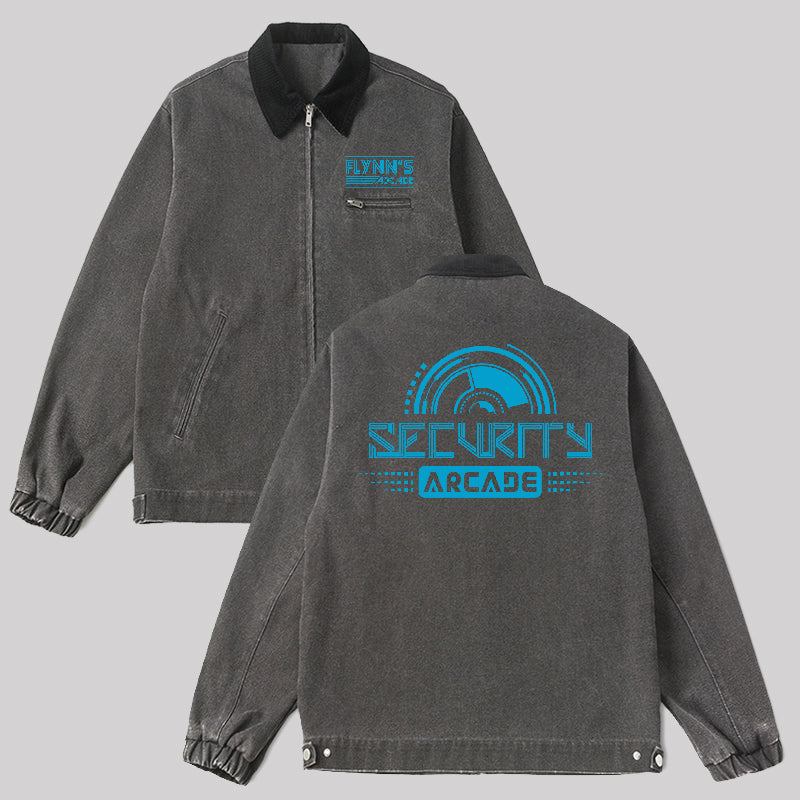 Flynn's Arcade Est 1982 Classic Work Jacket