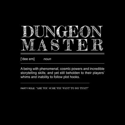 Dungeon Master Definition T-Shirt