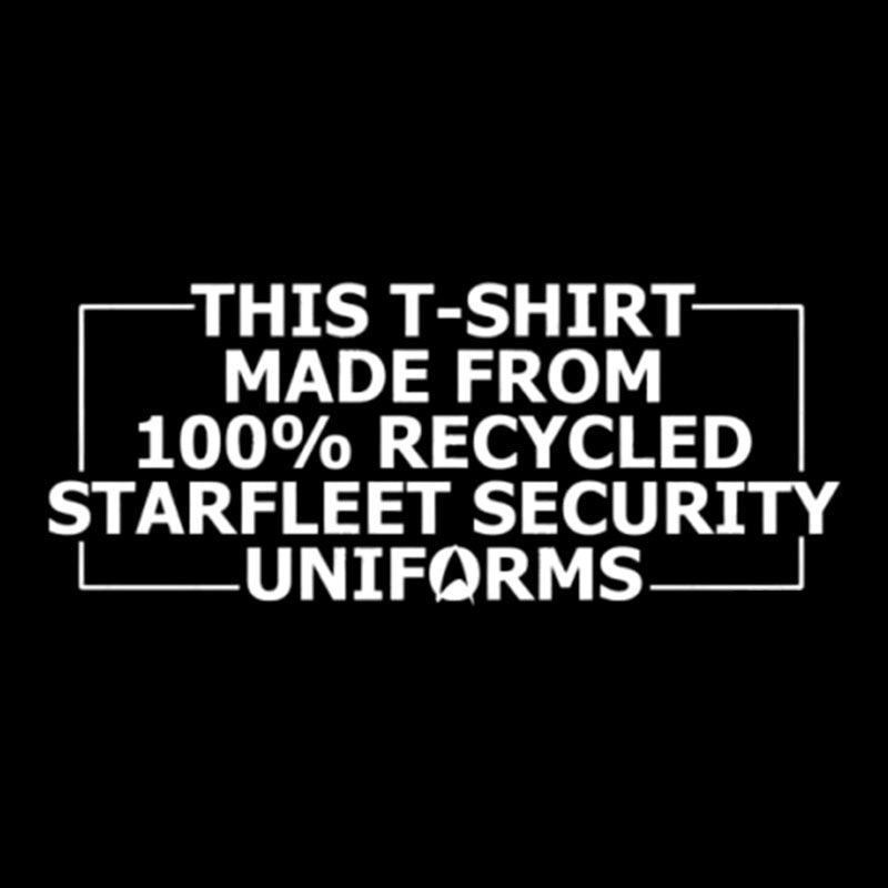 100% Recycled Starfleet Security Geek T-Shirt