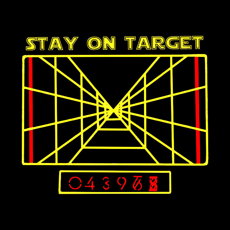 Stay on Target Geek T-Shirt