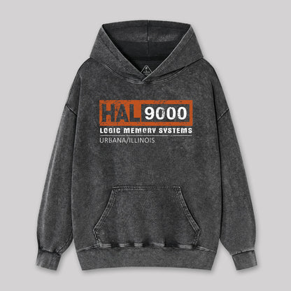 HAL 9000 Geek Washed Hoodie