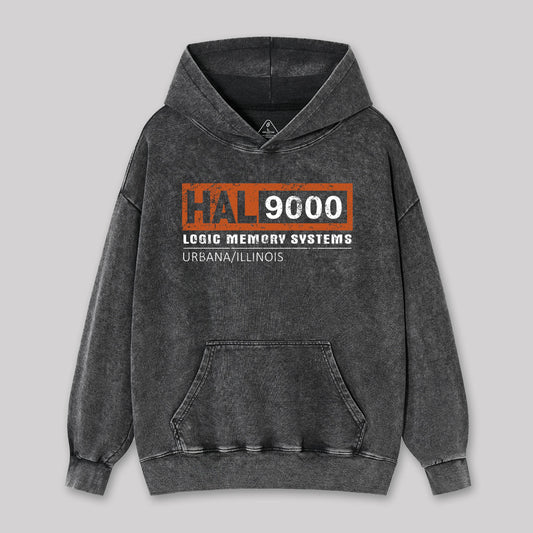 HAL 9000 Geek Washed Hoodie