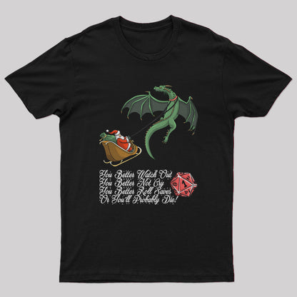 Christmas D20 Lover T-Shirt