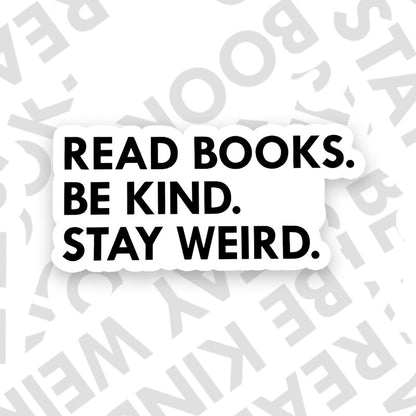 Read Books Geek Sticker