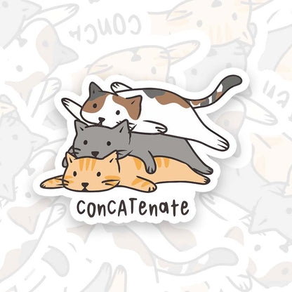 Concatenate Geek Sticker