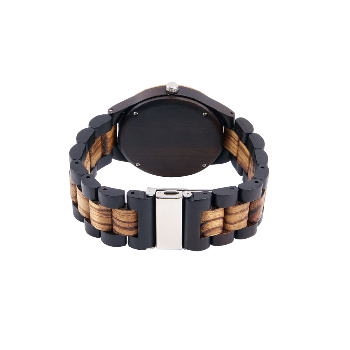 Funny Science Sci-Fi Logo Analog Quartz Wooden Strap Watch