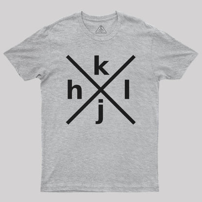 HJKL Design for Programmers Using vi/Vim Geek T-Shirt