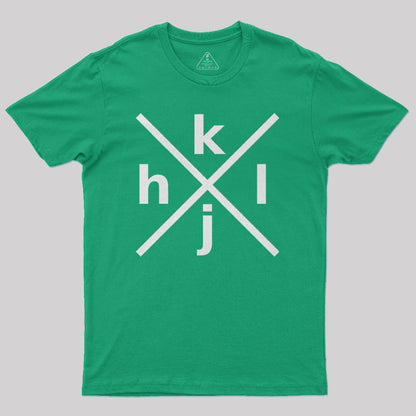 HJKL Design for Programmers Using vi/Vim Geek T-Shirt