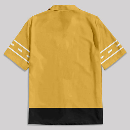 Spaceship Uniform Button Up Pocket Shirt