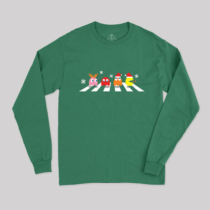 Merry Pixelmas Long Sleeve T-Shirt