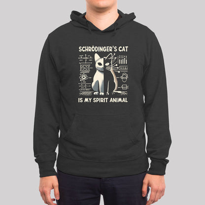 Schrodinger's Сat Science Nerd Hoodie