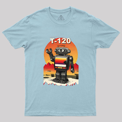 VHS Bot Geek T-Shirt