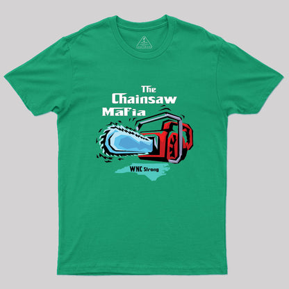 Chainsaw Mafia Geek T-Shirt