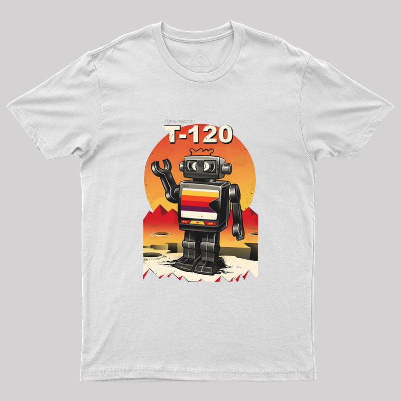 VHS Bot Geek T-Shirt