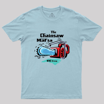 Chainsaw Mafia Geek T-Shirt