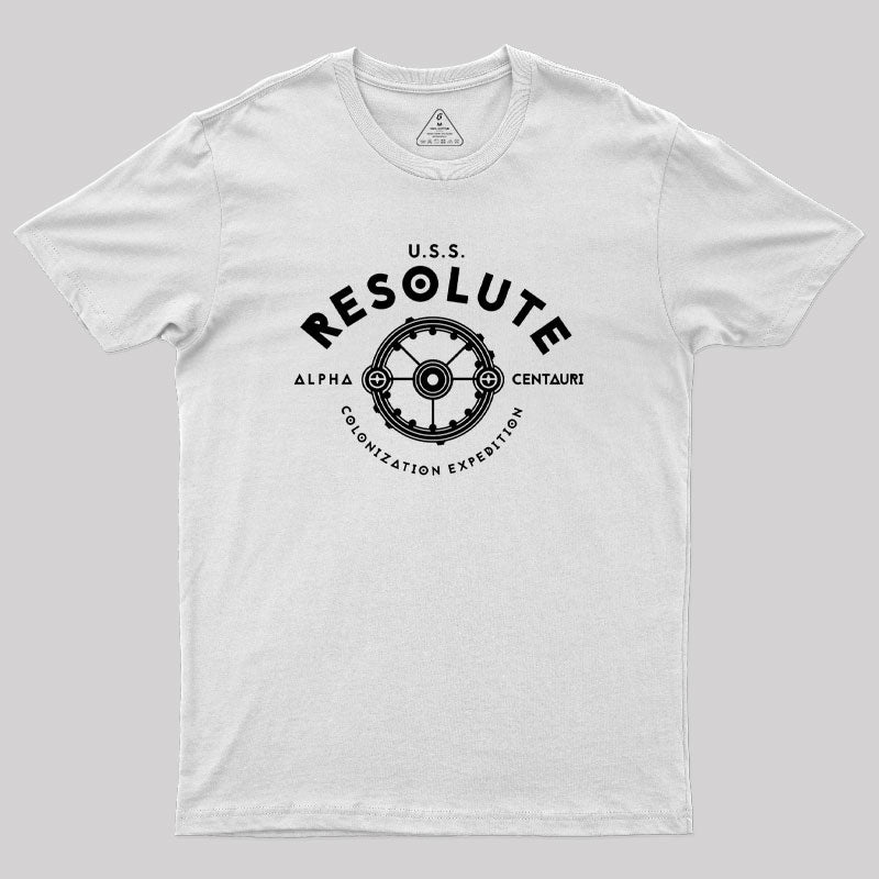 USS Resolute Geek T-Shirt