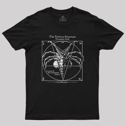 Alien Pentagram Nerd T-Shirt