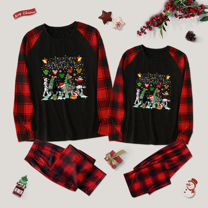 Scifi Abbey Road Family Christmas Pajama Sets