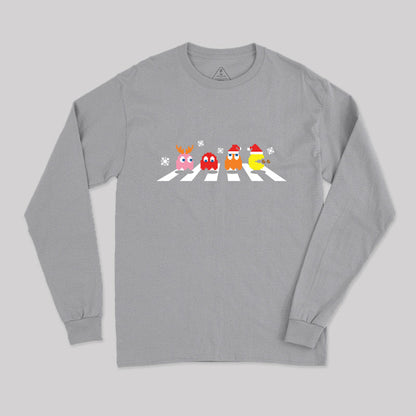 Merry Pixelmas Long Sleeve T-Shirt