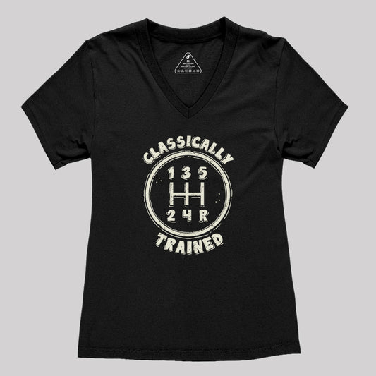 Classically Trained Women's V-Neck T-shirt