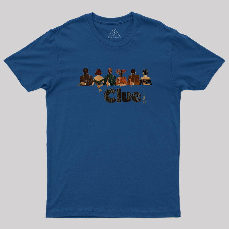 Vintage Style Clue Geek T-Shirt