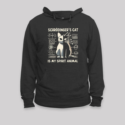 Schrodinger's Сat Science Nerd Hoodie