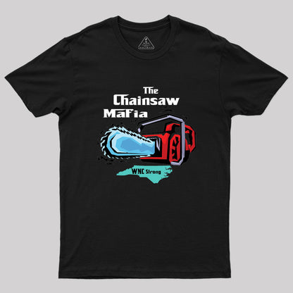 Chainsaw Mafia Geek T-Shirt