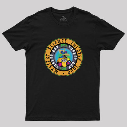 MST3K Turkeyday 2021 TVGM Varient Geek T-Shirt