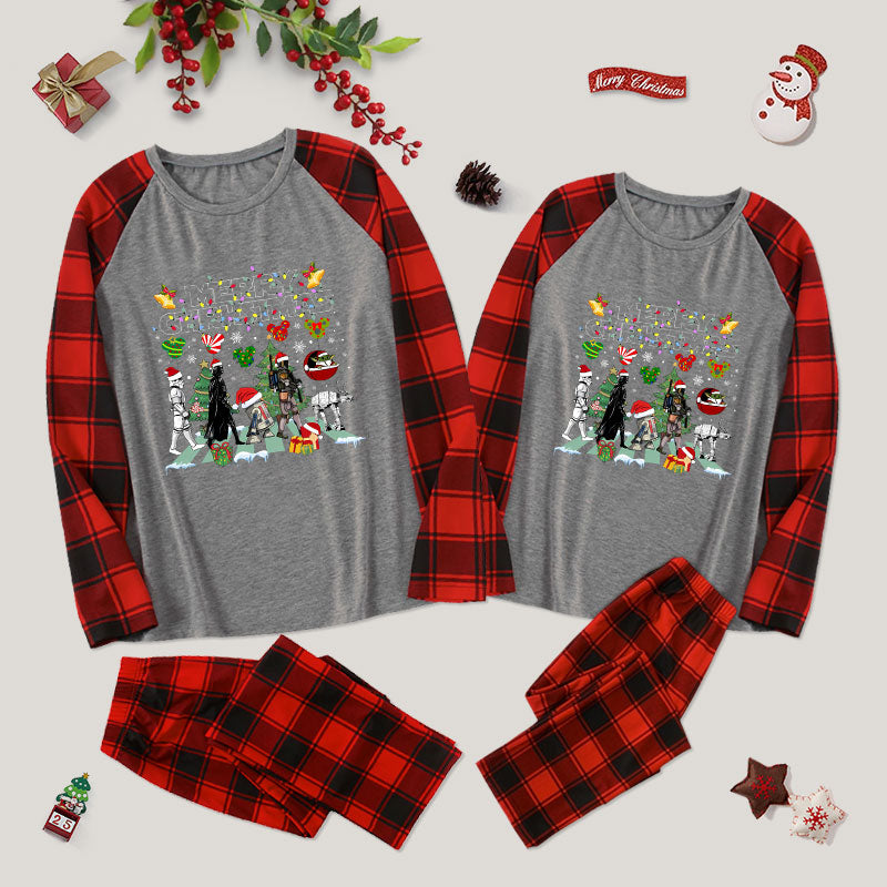 Scifi Abbey Road Family Christmas Pajama Sets