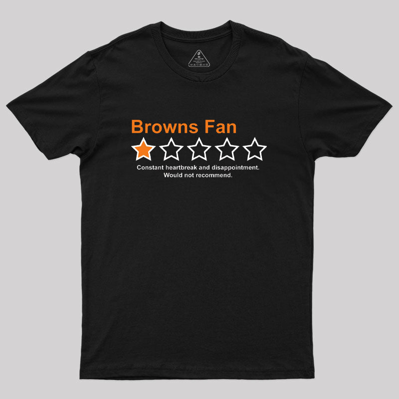 Browns Fan Geek T-Shirt