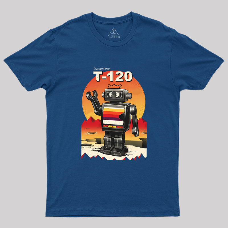 VHS Bot Geek T-Shirt