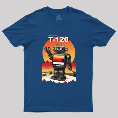 VHS Bot Geek T-Shirt